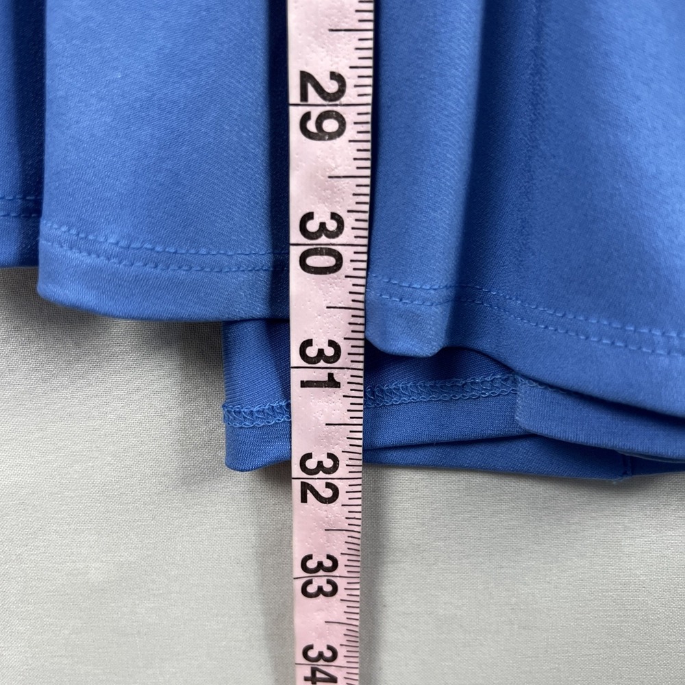 Susan Graver Open Front Duster Cardigan Womens Plus 1X Blue Stretch Relax Casual - Picture 7 of 12
